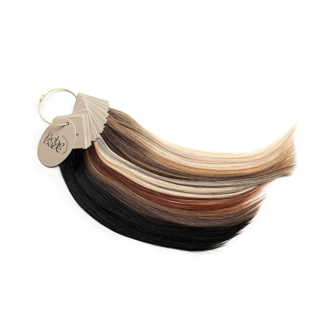 Signature Color Ring mit Echthaarsträhnen - Alle 20 Extension Farben