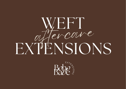 Extensions Aftercare Karte – Hochsetzen